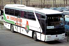 Mercedes-Benz Tourismo - собственность столичного Локомотива