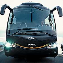 Дизайн Scania Irizar PB эксклюзивен: такой автобус с другим не спутаешь